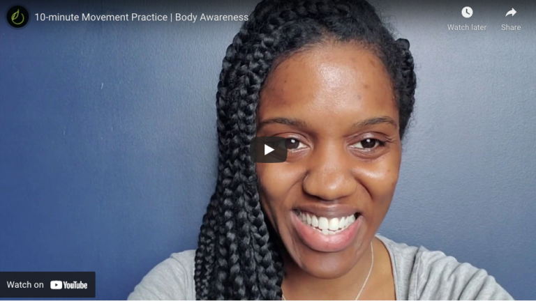 10-minute Movement Practice | Body Awareness